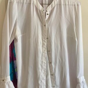 Banana Republic Classic White Blouse